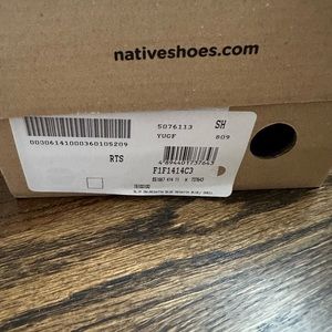 Native shoes size C11